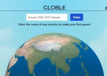 Daily Globle - 20th January 2023