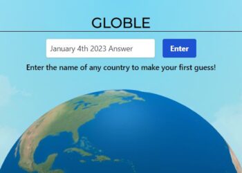 Daily Globle - 4th January 2023
