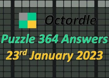 Daily Octordle 364 - January 23rd 2023