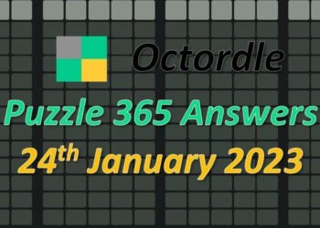 Daily Octordle 365 - January 24th 2023