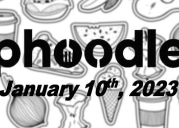 Daily Phoodle - 10th January 2023