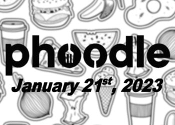 Daily Phoodle - 21st January 2023