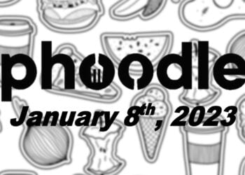 Daily Phoodle - 8th January 2023