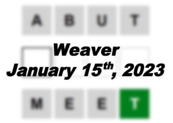 Daily Weaver - 15th January 2023