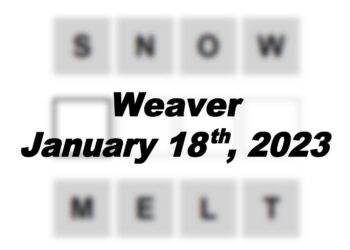 Daily Weaver - 18th January 2023