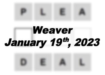 Daily Weaver - 19th January 2023