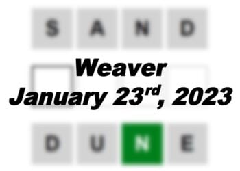 Daily Weaver - 23rd January 2023