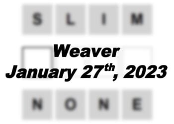 Daily Weaver - 27th January 2023