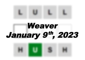 Daily Weaver - 9th January 2023