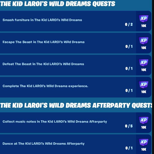 Kid Lorai Quests