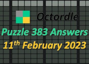 Daily Octordle 383 - February 11th 2023