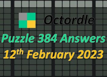 Daily Octordle 384 - February 12th 2023
