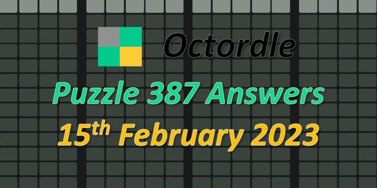 Daily Octordle 387 - February 15th 2023