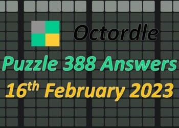 Daily Octordle 388 - February 16th 2023