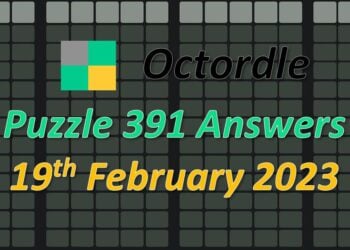 Daily Octordle 391 - February 19th 2023