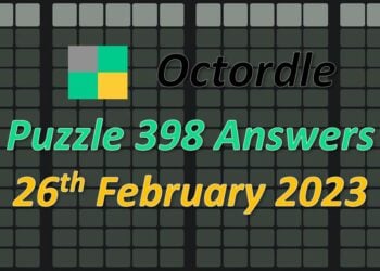 Daily Octordle 398 - February 26th 2023