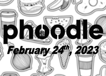 Daily Phoodle - 24th February 2023