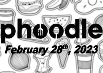 Daily Phoodle - 28th February 2023