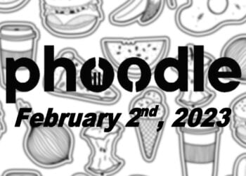 Daily Phoodle - 2nd February 2023