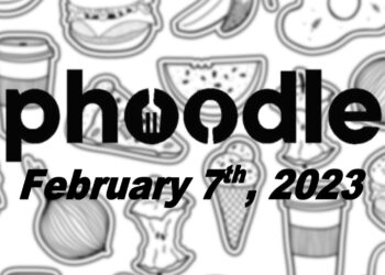 Daily Phoodle - 7th February 2023