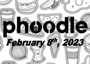 Daily Phoodle - 8th February 2023