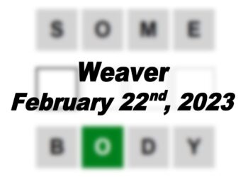 Daily Weaver - 22nd February 2023
