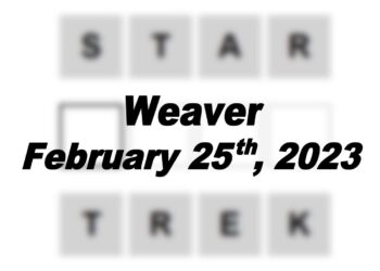 Daily Weaver - 25th February 2023