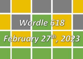 Daily Wordle 618 - 27th February 2023