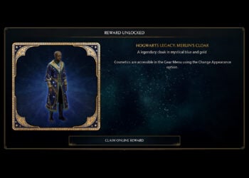 Hogwarts Legacy Merlin's Cloak Claimed