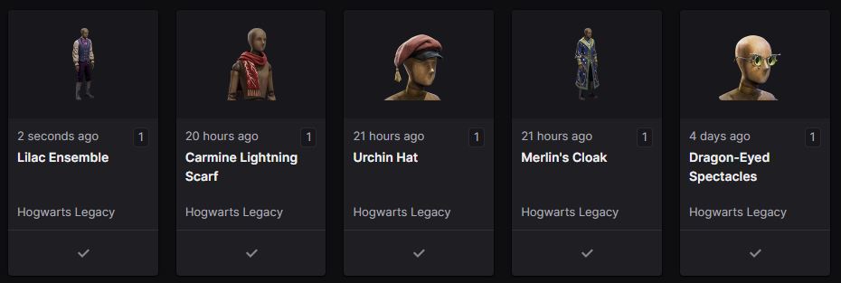 Hogwarts Legacy Twitch Drop