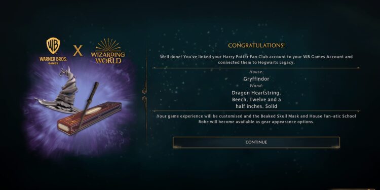 WB and Wizarding World Exclusive Rewards