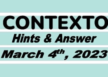 Daily Contexto 167 - March 4th 2023
