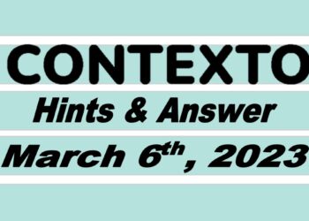 Daily Contexto 169 - March 6th 2023