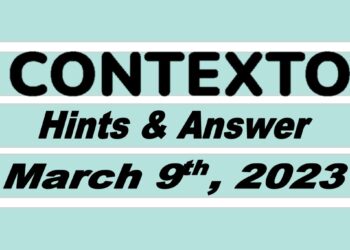 Daily Contexto 172 - March 9th 2023