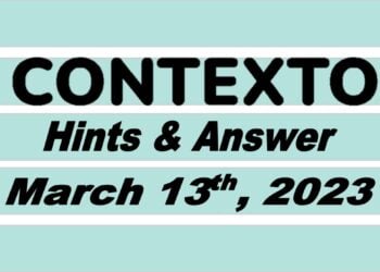 Daily Contexto 176 - March 13th 2023