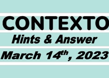 Daily Contexto 177 - March 14th 2023