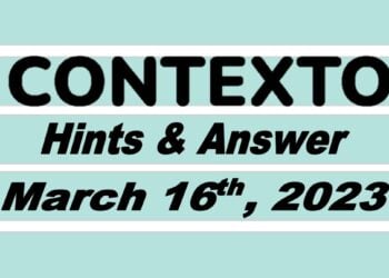 Daily Contexto 179 - March 16th 2023