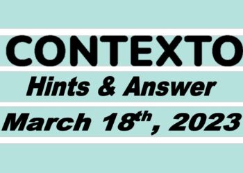 Daily Contexto 181 - March 18th 2023