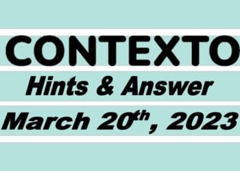 Daily Contexto 183 - March 20th 2023