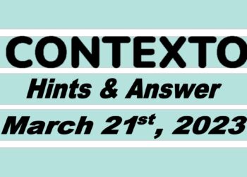 Daily Contexto 184 - March 21st 2023