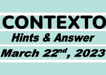 Daily Contexto 185 - March 22nd 2023