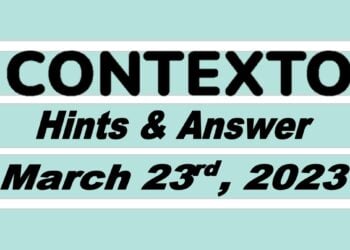 Daily Contexto 186 - March 23rd 2023