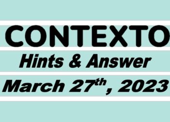 Daily Contexto 190 - March 27th 2023