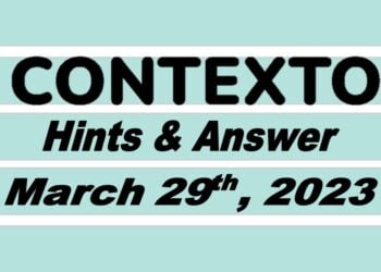 Daily Contexto 192 - March 29th 2023