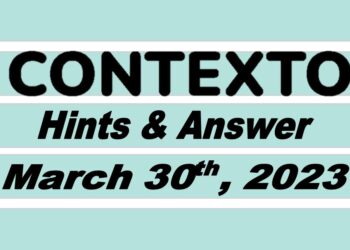 Daily Contexto 193 - March 30th 2023
