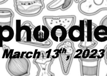 Daily Phoodle - 13th March 2023