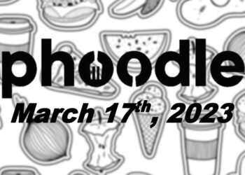 Daily Phoodle - 17th March 2023
