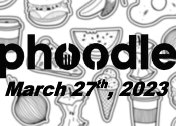 Daily Phoodle - 27th March 2023