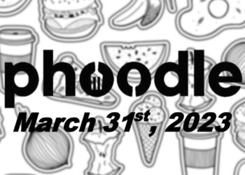 Daily Phoodle - 31st March 2023