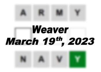 Daily Weaver - 19th March 2023